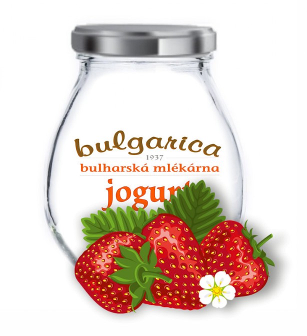Jogurt z kravského mléka «Bulgarica» 450g