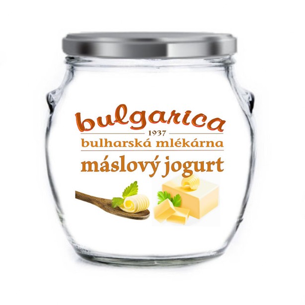 Máslový jogurt z kravského mléka «Bulgarica» 450g